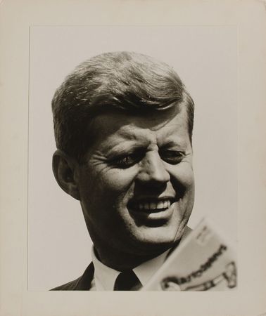 Lot #8046 John F. Kennedy Set of Three Oversized Photographs - Image 1