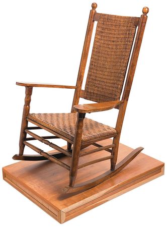 Lot #8026 John F. Kennedy’s Rocking Chair