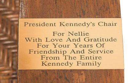 Lot #8026 John F. Kennedy?s Rocking Chair - Image 4