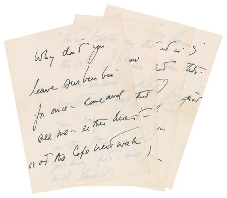 Lot #8021 John F. Kennedy Handwritten Letter to