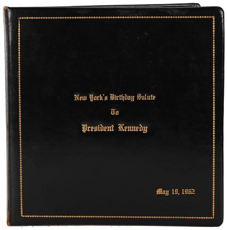 Lot #8050 John F. Kennedy 1962 Birthday Photograph Album - Image 2
