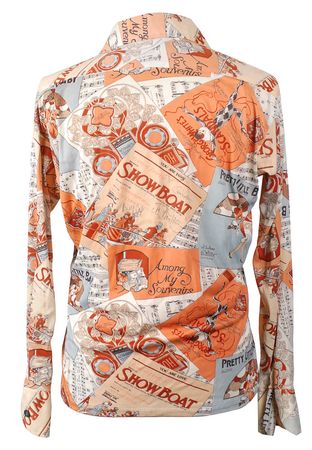 Lot #953 Jimi Hendrix Experience: Unique shirt signed by Jimi backstage at his only New Orleans stop - Image 2