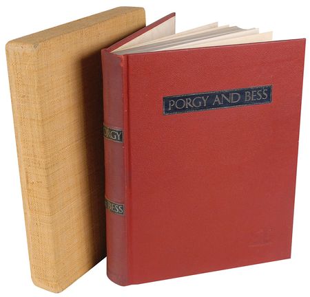 Lot #950 George and Ira Gershwin: The Gershwins sign a very limited edition of Porgy and Bess - Image 2