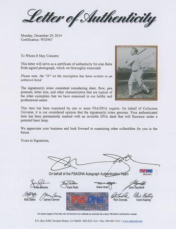 Lot #1154 Babe Ruth: The Yankee legend practices his world-famous swing in 1928 - Image 6