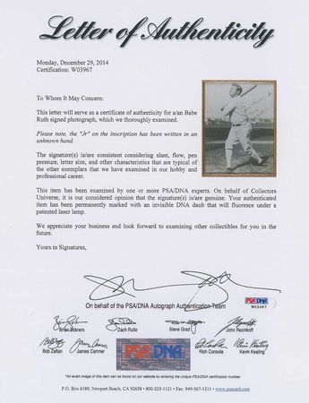 Lot #1154 Babe Ruth: The Yankee legend practices his world-famous swing in 1928 - Image 7