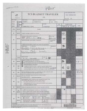 Lot #9504  Space Shuttle Columbia Multi-Layer Insulation - Image 3