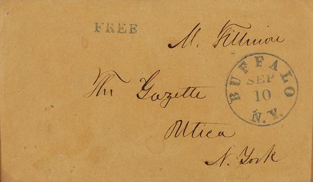 Lot #82 Millard Fillmore Free Frank - Image 2