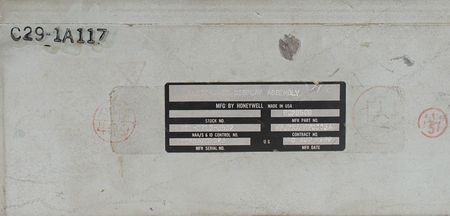 Lot #438 Apollo CM Block II Control and Stabilization System EDA: 1969 flight-ready Block II control system EDA - Image 5