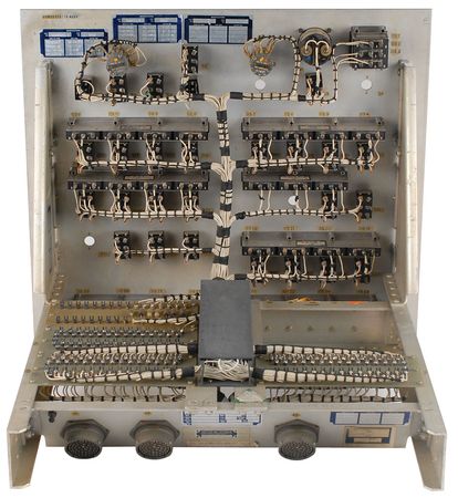 Lot #444 KSC Saturn S-IVB Measuring and RF Panel Indicator Panel - Image 3
