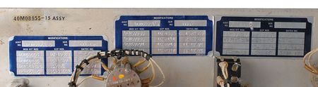 Lot #444 KSC Saturn S-IVB Measuring and RF Panel Indicator Panel - Image 4