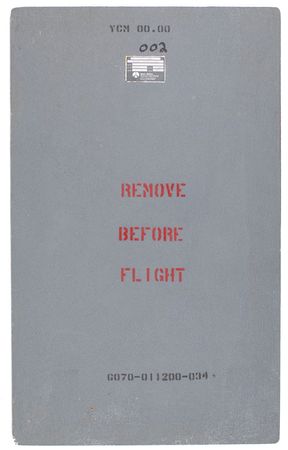 Lot #8480  Shuttle Pair of Crew Module Protective Covers - Image 1