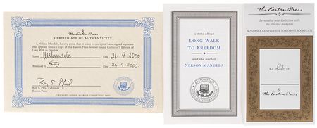 Lot #187 Nelson Mandela Book - Image 3