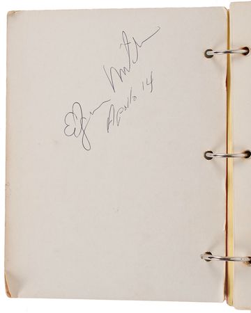 Lot #402 Edgar Mitchell: Training checklist for lunar EVAs and emergency launch - Image 6