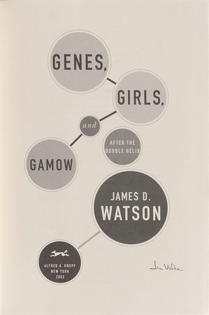 Lot #268 DNA: James D. Watson Books - Image 1