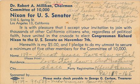 Lot #122 Richard Nixon and Jimmy Carter - Image 4