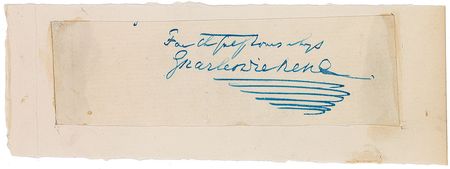 Lot #867. Charles Dickens Signature
