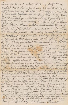 Lot #347 Civil War: 16th Maine Volunteers Letter - Image 4