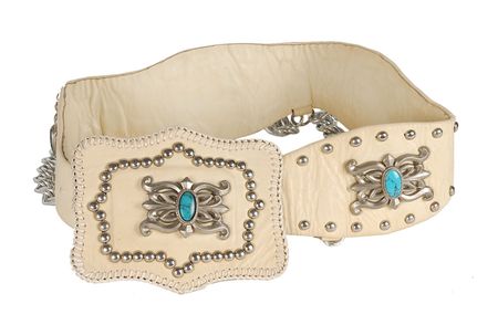 Lot #960 Roy Orbison Stage-Worn Belt - Image 1