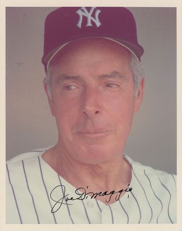 Lot #1168 Joe DiMaggio Signed Photographs - Image 2