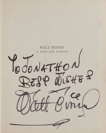 Lot #558 Walt Disney Book - Image 1