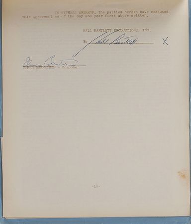 Lot #678 Hollywood Writers and Composers - Image 1