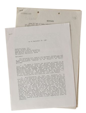 Lot #1077 Academy Award-Winning Actors Group Lot - Image 1