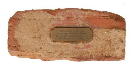 Lot #240 Bonnie and Clyde Brick - Image 1
