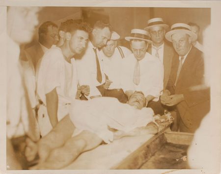 Lot #249 John Dillinger Death Mask and Photograph - Image 2