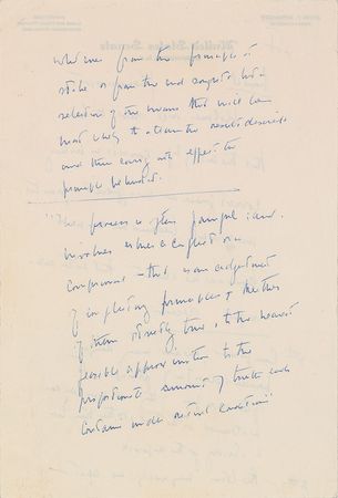 Lot #69 John F. Kennedy: “The art of life consists in making correct guesses on insufficient information” - Image 2