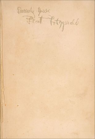 Lot #823 F. Scott Fitzgerald: Fitzgerald’s first collection of short stories - Image 1