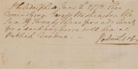 Lot #1 George Washington: Atypically large, seldom-seen full signature of the future first president - Image 2