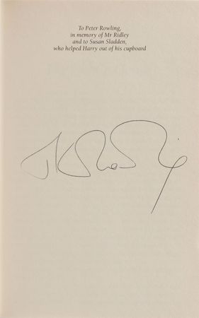 Lot #856 J. K. Rowling Book - Image 1