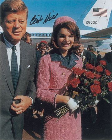 Lot #221 Kennedy Assassination: Clint Hill Signed Photographs - Image 3