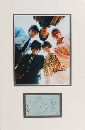 Lot #964 Rolling Stones Signature - Image 1