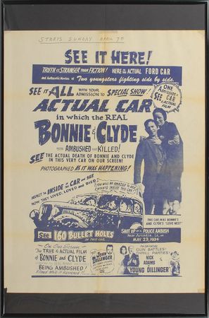 Lot #244 Bonnie and Clyde Posters - Image 1