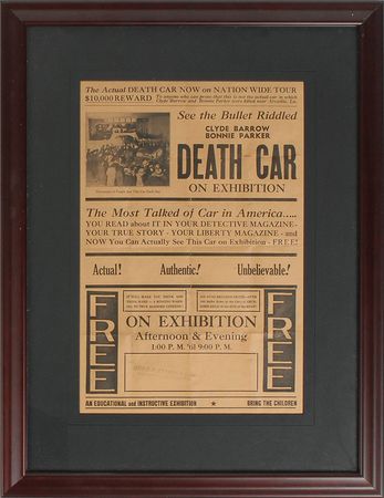 Lot #244 Bonnie and Clyde Posters - Image 2