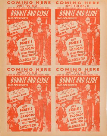 Lot #244 Bonnie and Clyde Posters - Image 3