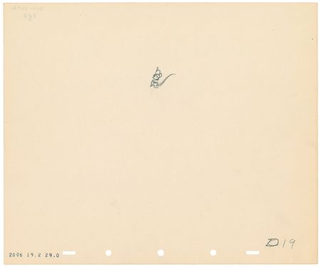 Lot #662 Dumbo, Crows, and Timothy Mouse production drawings from Dumbo Production Drawings - Image 3
