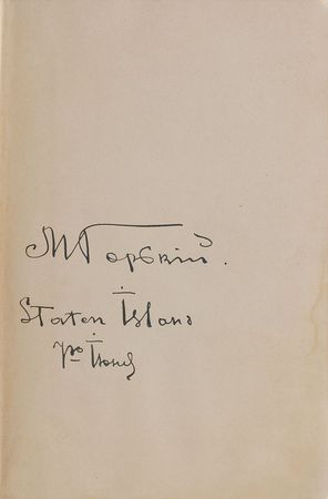 Lot #825 Maxim Gorky: Boldly signed during the Russian’s 1906 trip to America - Image 1