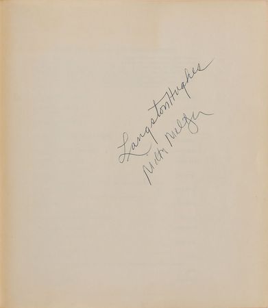 Lot #872 Langston Hughes Book - Image 1