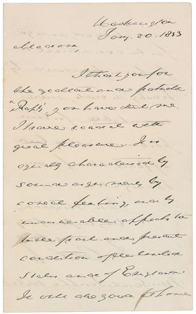 Lot #264 Lewis Cass - Image 1