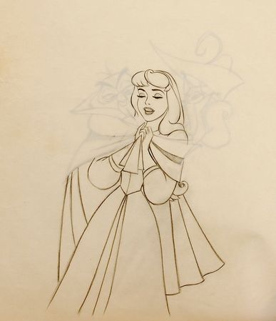 Lot #715 Princess Aurora production drawings from Sleeping Beauty Production Drawings - Image 3