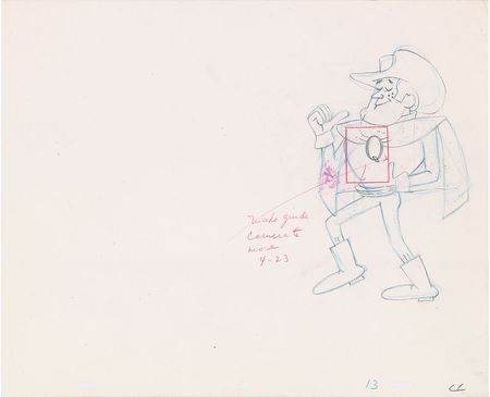 Lot #804 Quisp and Quake production cels and drawings from TV commercial - Image 2