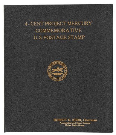 Lot #391 Project Mercury: Remarkable multi-signed Project Mercury presentation for a senator - Image 2