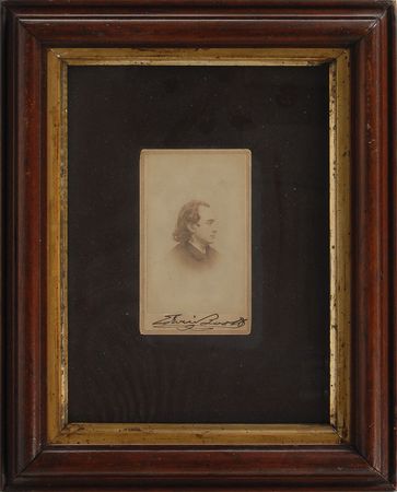 Lot #1095 Edwin Booth Signed Photograph - Image 1