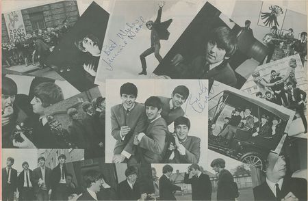 Lot #935 Beatles and Jimmie Nicol: Amazing multi-signed Danish program with Nicol on the skins - Image 2