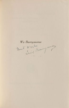 Lot #1088 Lionel and Ethel Barrymore - Image 1