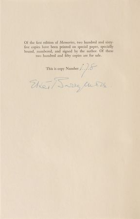 Lot #1088 Lionel and Ethel Barrymore - Image 2