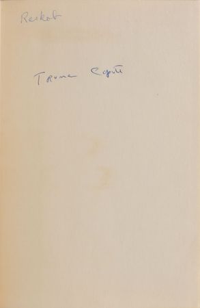 Lot #810 Truman Capote: Signed copy of the classic tale - Image 1
