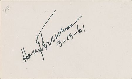 Lot #107 Harry S. Truman Group Lot - Image 1